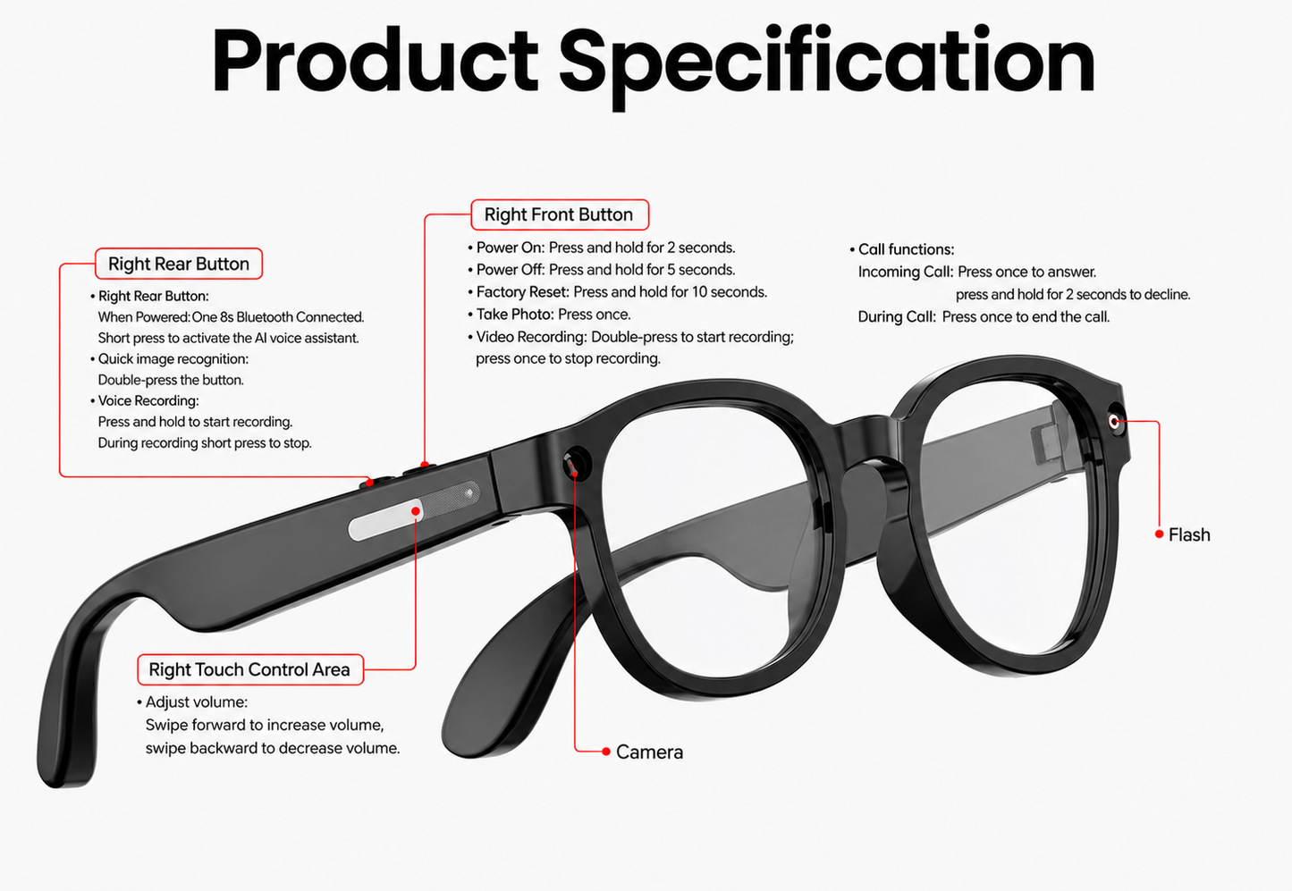 Smart Glasses AIMB-S1 M02
