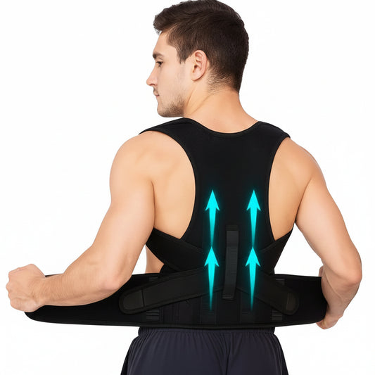 Magnetic Back Brace Posture Corrector Belt Free Size